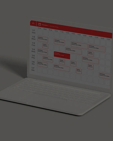 Plattformlösung für eine Reinigungsfirma